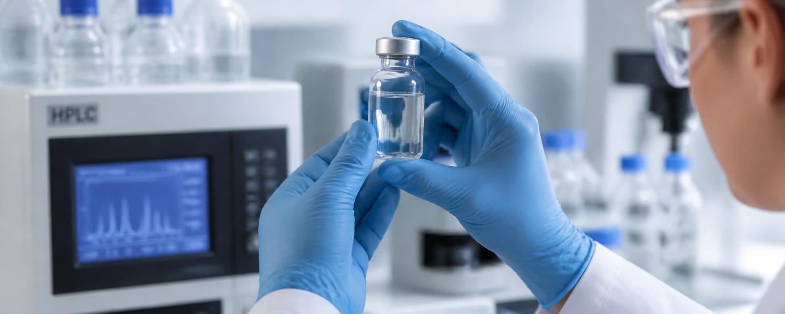 Laboratory quality control with HPLC equipment